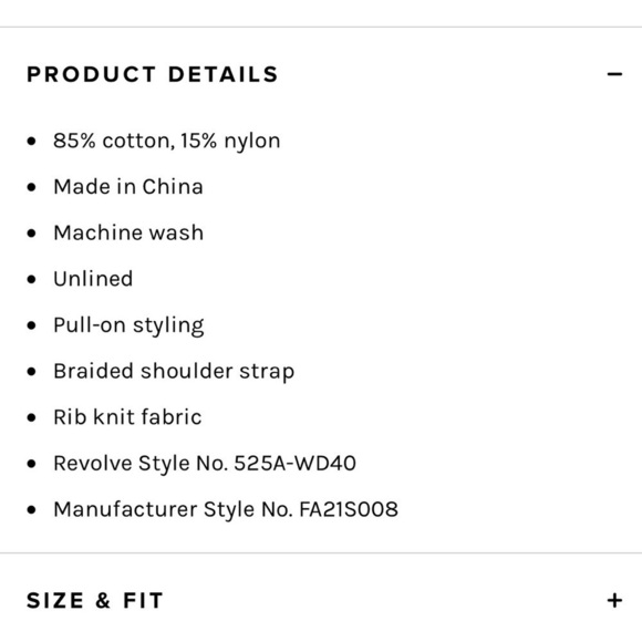 𝅺REVOLVE 525 | Nwt Ribbed One Shoulder Braided Mini Dress Size Xl - Picture 5 of 9